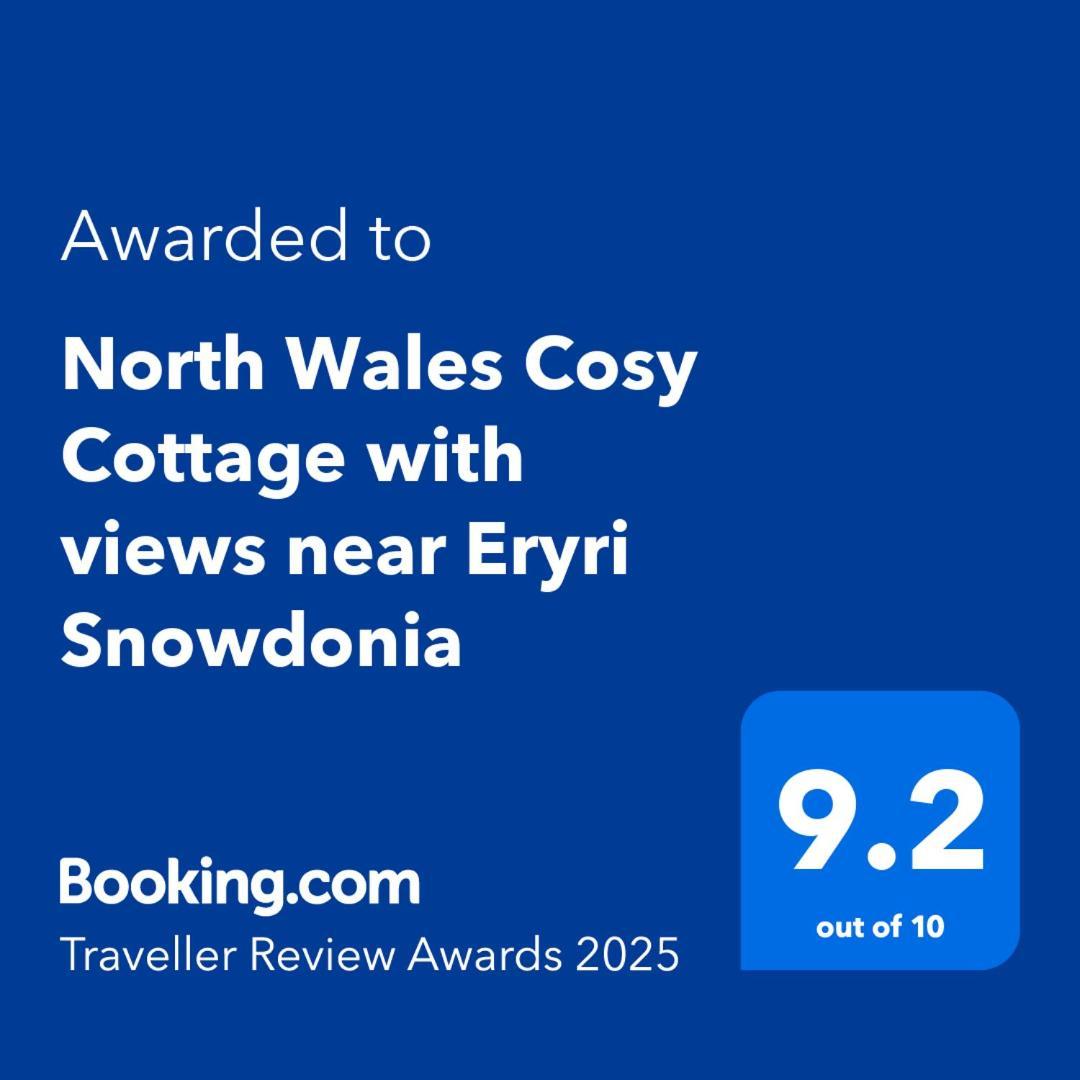 North Wales Cosy Cottage With Views Near Eryri Snowdonia Nantlle Extérieur photo